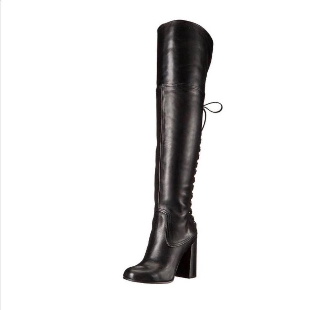 Vince Camuto Leather Over the Knee Boot